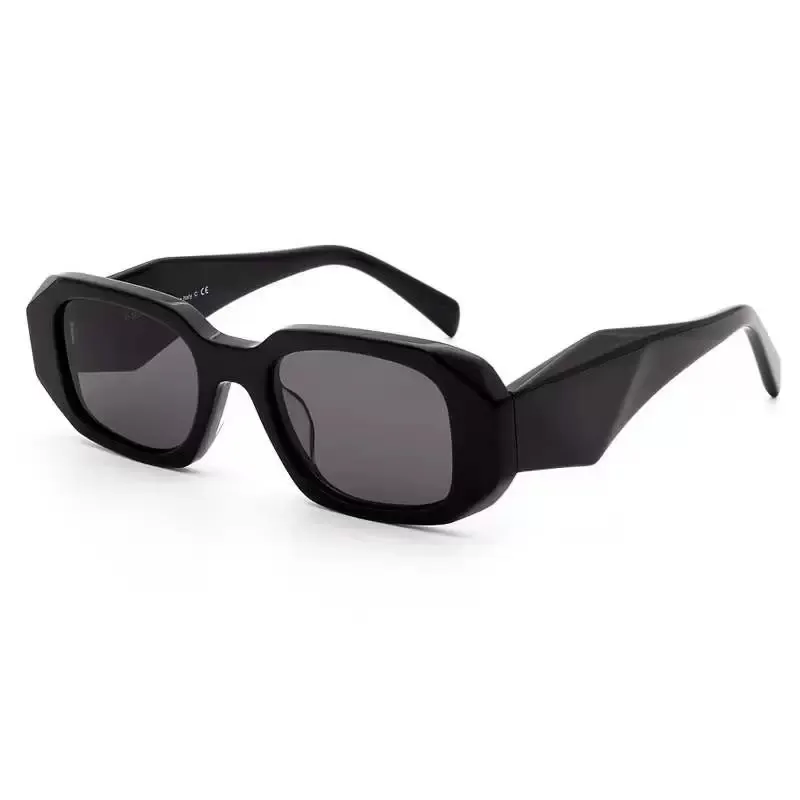 New Designer Black Rectangle Sunglasses For Men And Women Wholesale