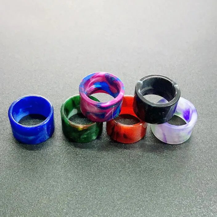 Neue TFV16 Drip Tips Epoxidharz Mundstück Zerstäuber Tank Driptip Zubehör gemischte Farbe