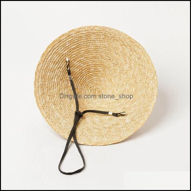 berets natural straw hats for women men caps shape hat fashion custom stage catwalk outdoor beach visor cape parent-child hatberets