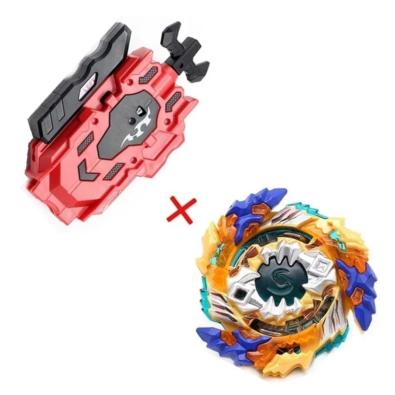 Beyblade Burst Original Bey Bay Burst B129 B125 Avec Lanceur Métal Plastique Fusion 4D Cadeau Bataille Jouets Lames Lames Pour Enfants 220815