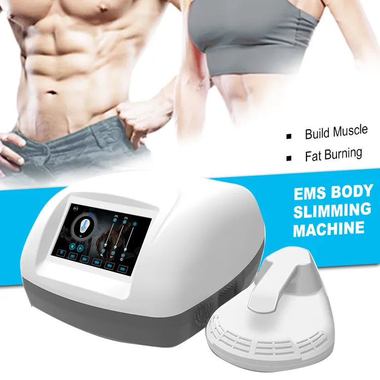 Nieuw model Hot Sales 1 Handgreep Training Fitness Elektronische spierstimulator Vet Burner Body Slankspierstimulatiemachine