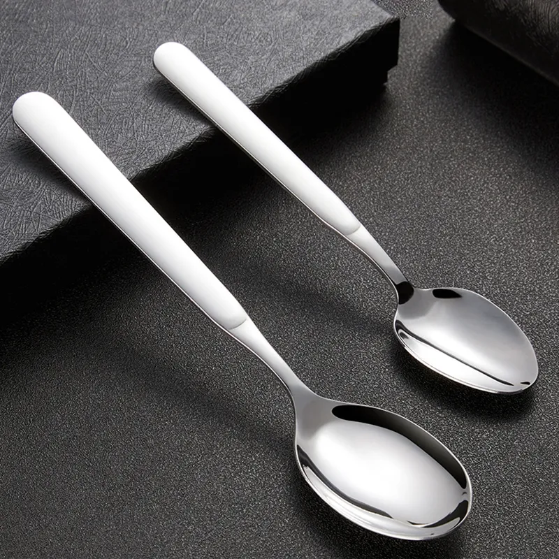 Foodiefork 316 Stainless Steel Soup Spoon Grade A Eating Utensil For