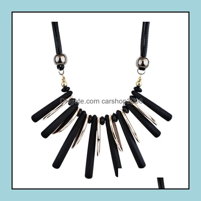 statement choker necklace hot sale fashion bohemian bib chokers necklaces for women girl jewelry wholesale free shipping 0736wh