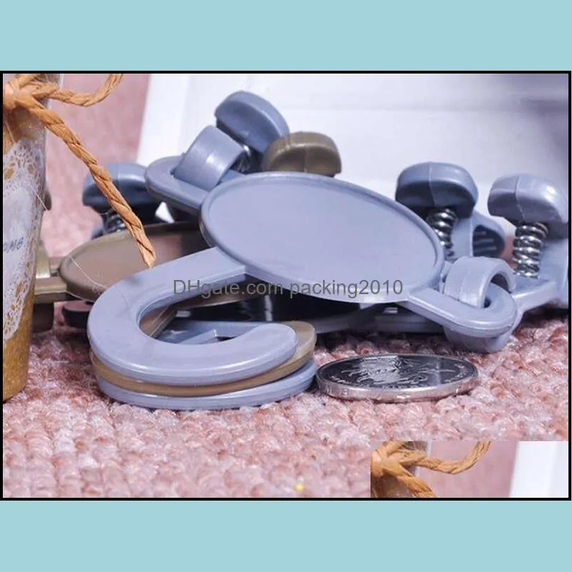 Children Shoes Hook with Two Clip Kids Shoe Display Pegs PP Material Goods Show Hanger 200pcs/lot