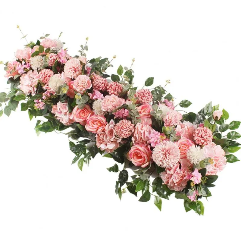 اكليل الزهور الزخرفية 1 مجموعة زهرة اصطناعية جميلة حساسة الحرف اليدوية واقعية إضافة محاكاة لمس رومانسي