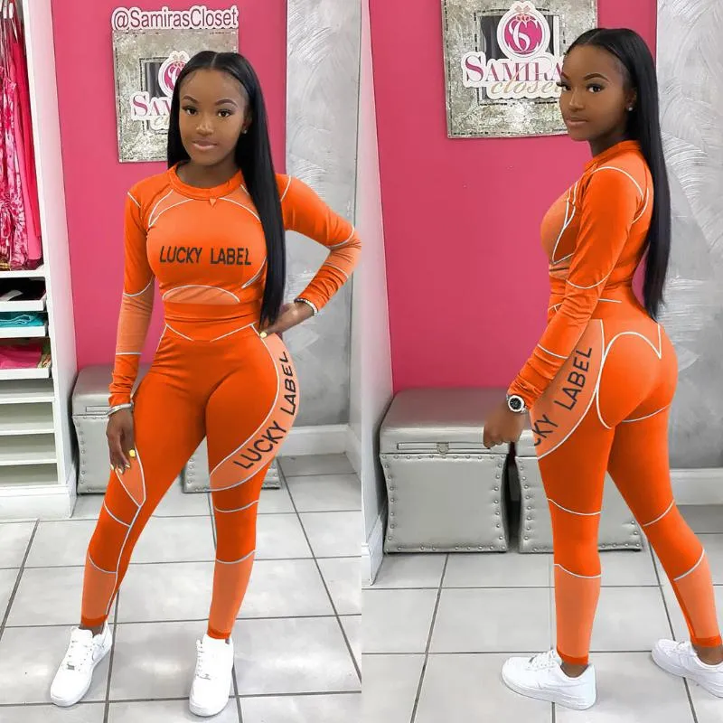 Orange tracksuit womens deals