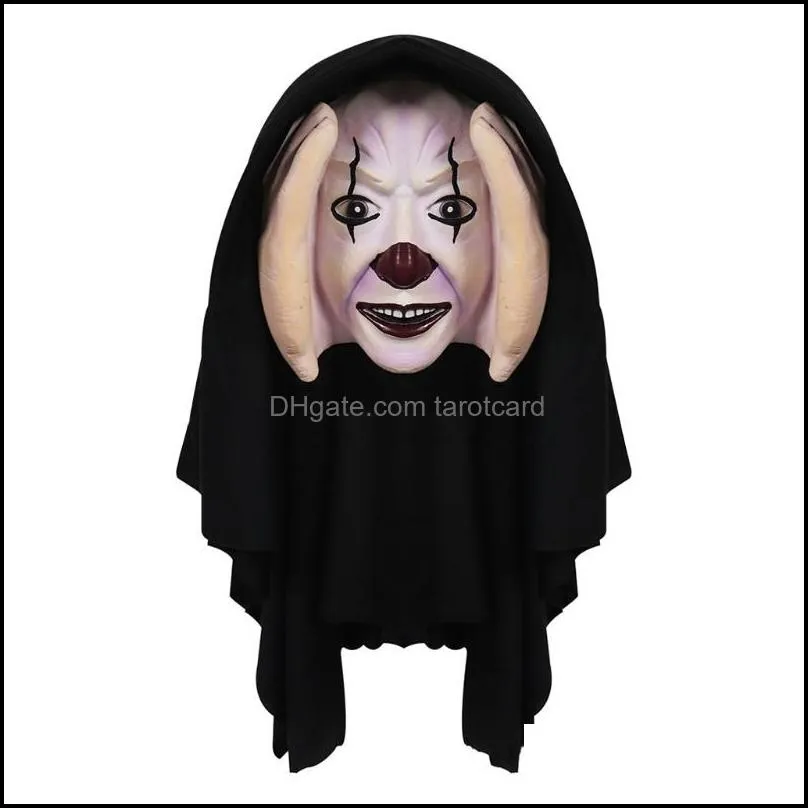 Party Decoration Halloween Scary Peeper Hanging Mask Horror Peeping Clown Window