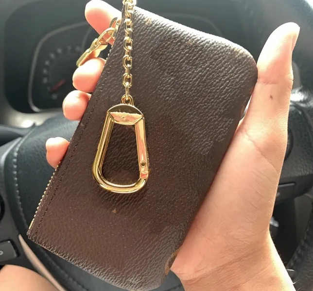 Unisex Purse Woman Wallet Pouch Men Key Ring Credit Card Holder Coin