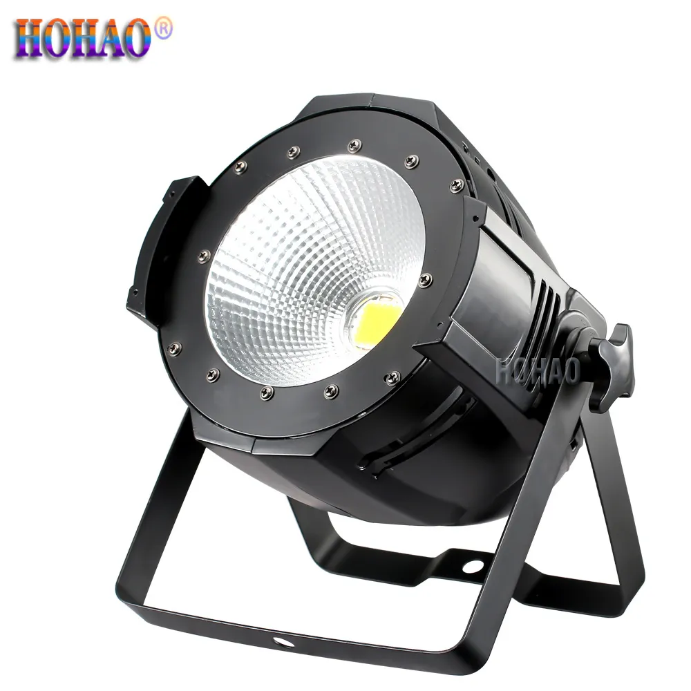 100W LED COB PAR LIGHT 2in1 Cool /Warm White 4Ch DMX512 PAR64 CAN för DISCO CLUB BAR KTV Performance 2 års garanti Freeship