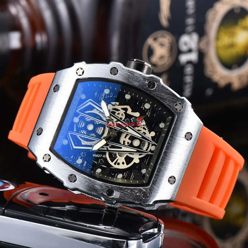 2022 Top-Luxus-Herren-Quarz-Armbanduhren, mehrfarbiges Armband, Business-Mode, Herren- und Damenuhren, lässige Sportuhr