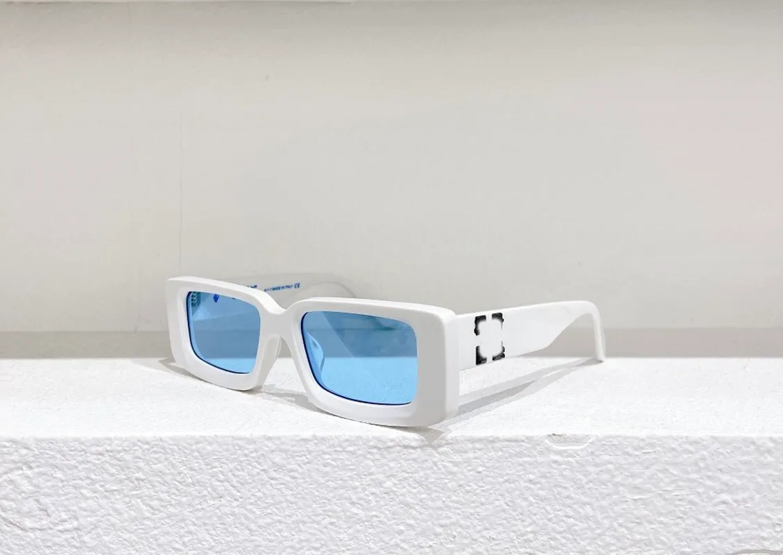 Tasarımcı Erkekler ve Kadınlar İçin Lüks Güneş Gözlüğü Tarz Moda Gözlükler Klasik Kalın Plaka Siyah Beyaz Kare Kare Çerçeve Gözlük Adam Gözlükleri 3 Jive