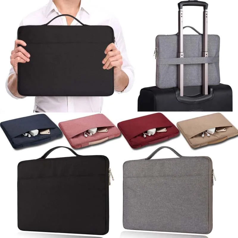 Laptop Cases & Backpack Solid Sleeve Bag For Surface Pro 2/3/4/6/7/X/Book/Laptop Portable Style Case 14/15.6/11.6/12/13.3 InchLaptop BackpaL