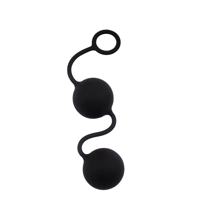 Bolas de Kegel de silicona moradas, cuentas de estimulación vaginal, huevos de coqueteo sexy para masturbación de clítoris Anal, bala de punto G Ben