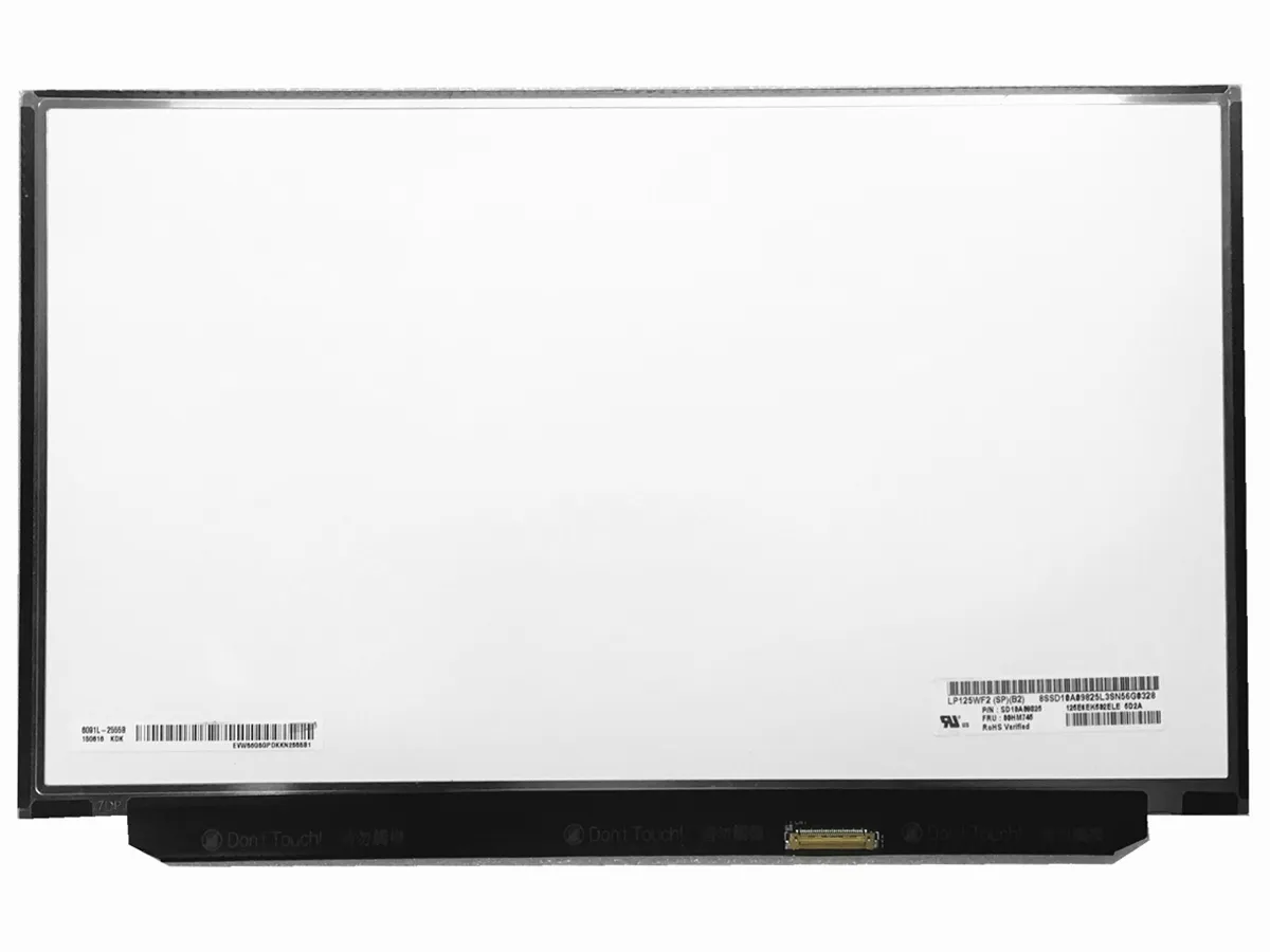 12,5 "IPS-Laptop LCD-Bildschirm LP125WF2-SPB2 LP125WF2-SPB1 für Lenovo ThinkPad x240 x250 x260 x270 x280 FRU 00HM745 1920x1080 30Pin