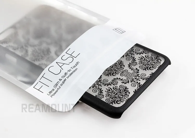 iPhone 7 7 artı asın Hole Packaging Çanta için Beyaz CPPAluminum High Class Çanta Paketi Çanta