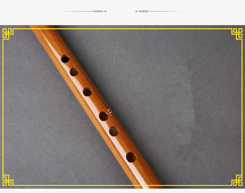 Basic beginner flute bitter bamboo one bamboo flute children adult students entry musical instrument prime flute