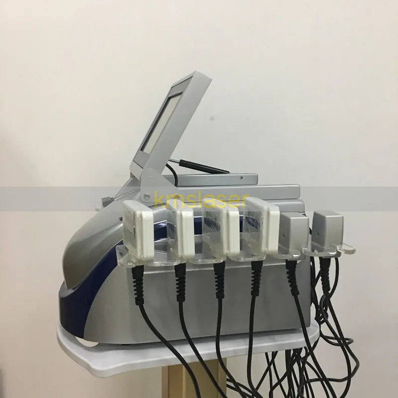 5 i 1 fettförbränning! Viktminskning 40k Ultraljud Lipo Laser Bipolär Tripolar RF Facial Skin Care Buttock Slimming Cellulite Removal Machine