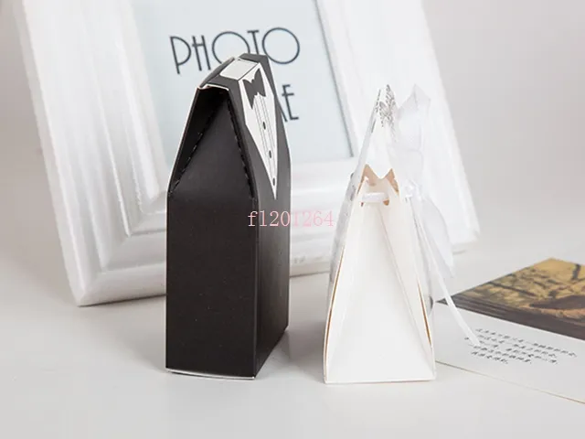 Fedex DHL Newest Fashion Bride and Groom box Wedding Favor Boxes Gift box Candy box ,=