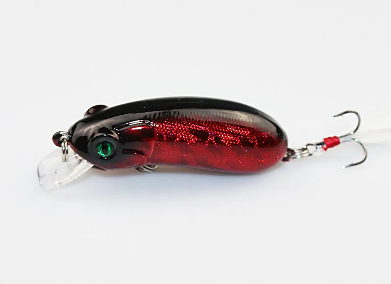 Titreşim Yem Minnow Balıkçılık Dişli Biyonik Yem Lures 6cm 10G2553937