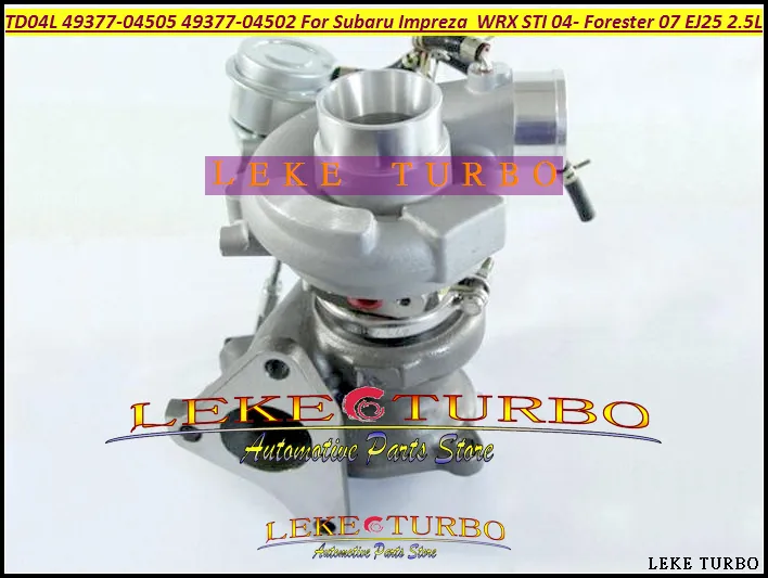TD04L 49377-04505 49377-04502 49377-04504 14412A4560 Turbo Turbocharger for Subaru Impreza WRX STI 2004- فورستر 07 EJ25 2.5L