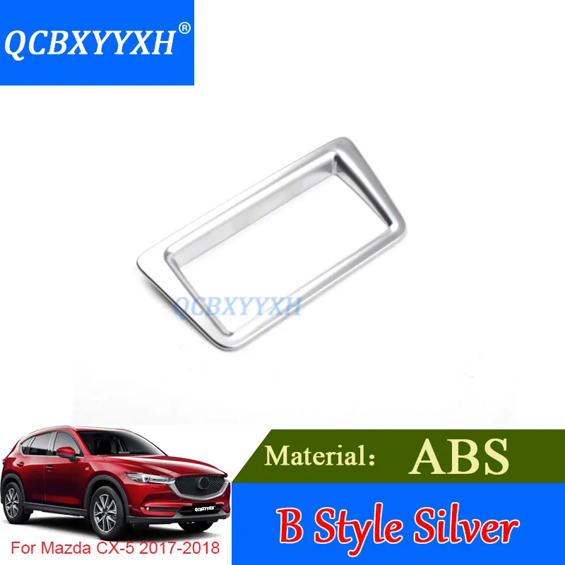 QCBXYYXH Internal Decorations Stickers ABS Car Styling Headlight Switch Button Sequins For Mazda CX-5 2017 2018 Internal Covers