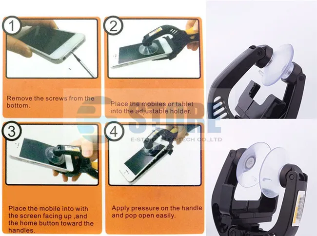 ЖК-экран открытия плоскогубцы сотовый телефон инструменты для ремонта легко использовать для открытия ЖК-экран DHL Free wu