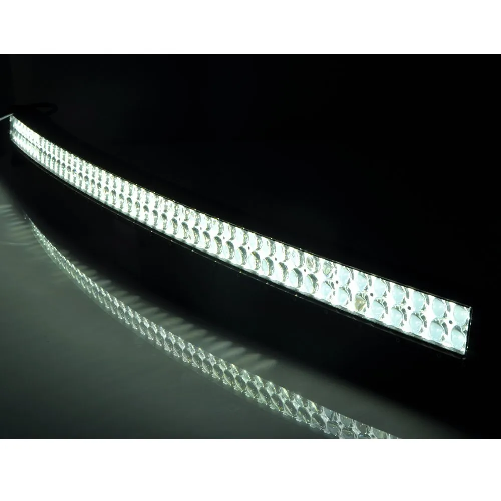 Curved 288W 50'' inch Light Bar 96X3W LED lightbar 12V 24V for Car Truck 4x4 ATV Driving Offroad SUV Fog Lamp