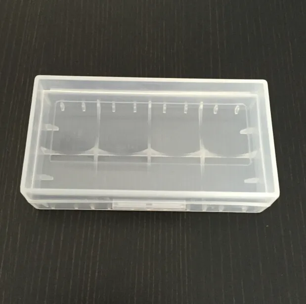 18650 18350 battery portable plastic clear cases/Clear Battery Case for 18650 18350 Batteries DHL 