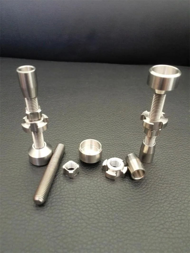 14.4mm ang18.8mm titanium nagel roken metalen pijp klik n vape voor waterleidingen wierook globe dab olierulp