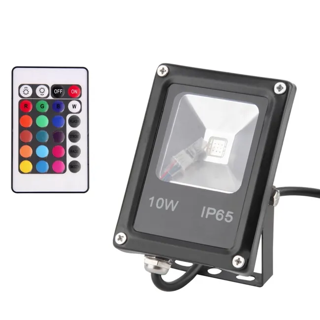 Foco LED Exterior 10W/20W/30W - IP65, 12V O 220V, Luz Cálida O Fría, Ideal Para Jardín O Seguridad