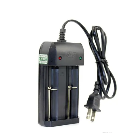 Chargeur rapide de batterie double baie 26650 18650 18500 18490 18350 14500, chargeur 3.7V 4.2V