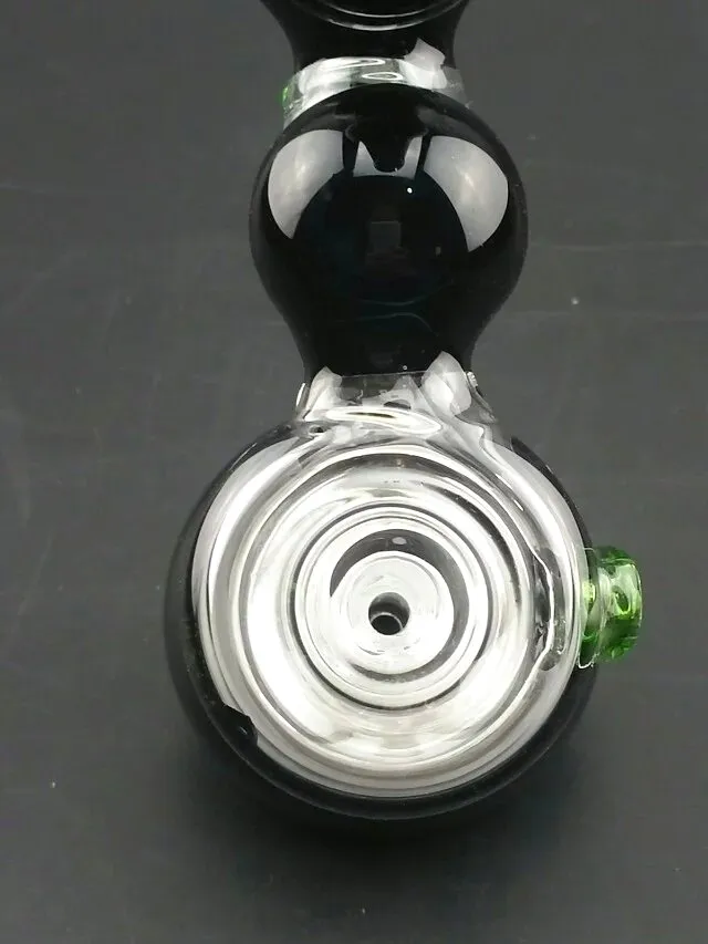Nieuwe glazen rokende pijpen hamer 18 cm 175 g perc glas percolator bubbler waterpijp glazen buis tabak rook-bongs gratis verzending