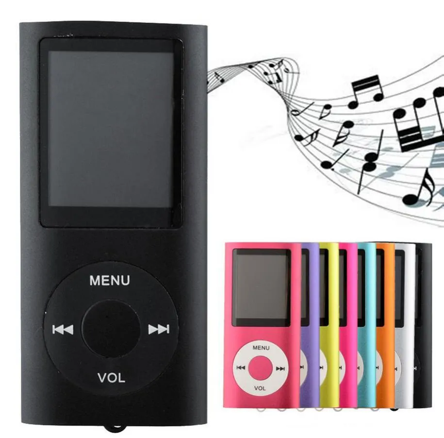 Nuovo 4 ° Genera MP3 MP4 Player Slim 4th 1.8 