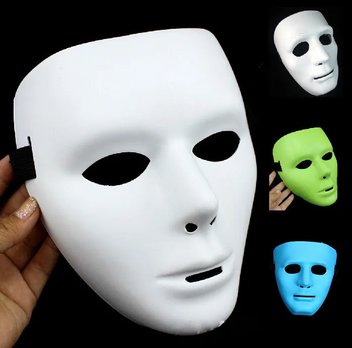 Hot Festival Mask Bboy Hiphop Mask Halloween Party Masks Jabbawo Mask Girls Boys Men Kvinnor Party Costome Pure 8 Färg Mask Jul