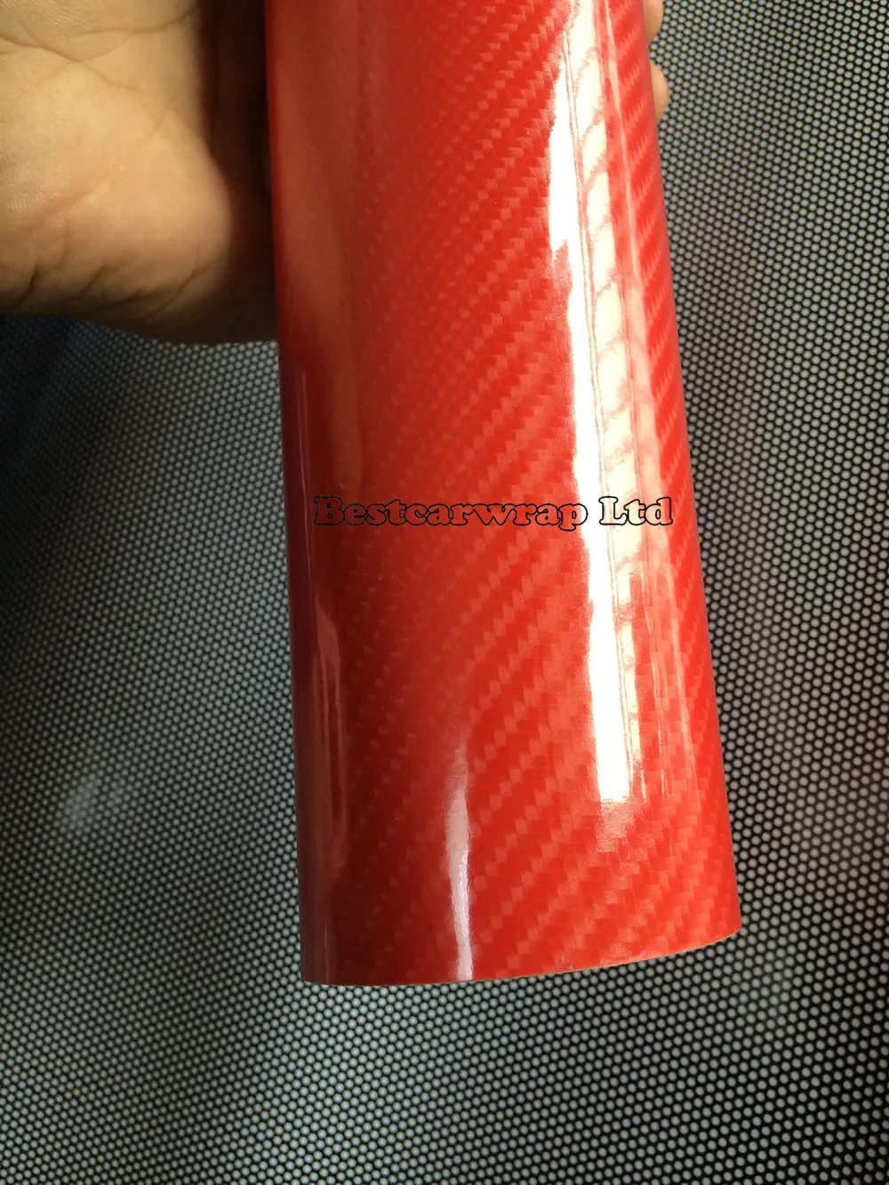 6D Gloss Red Carbon Fiber Vinyl Carbon Fiber Wrap Autozone Shiny And