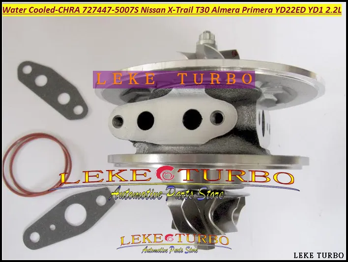 خرطوشة Turbo مبردة بالماء CHRA GT1849 727447 727447-5007S 727447-0005 شاحن توربيني لنيسان X-Trail T30 Almera Primera YD22ED YD22 2.2L