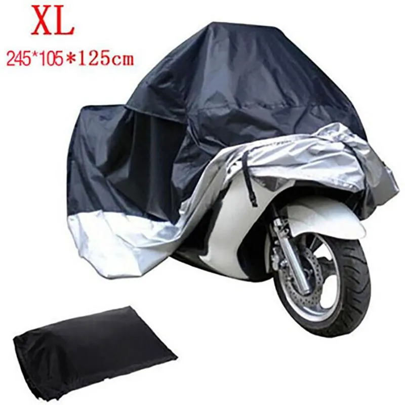 TKOSM S M L XL XXL XXXL Waterproof Outdoor Indoor Motorcycle Cruisers Street Sport Bikes Cover UV Protective Motorbike Rain Dust5320625