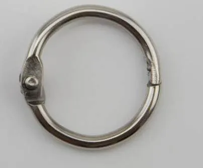 80 Anelli Rilegatura 30mm Metallici - Con Perforatrice Per Fai Da Te