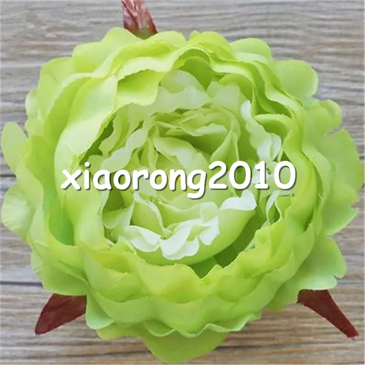 Silk Spring Peony Flower Head Dia 12cm472quot Artificial Camellia Peonia for DIY Bridal Bouquet Wrist Flower Accessorie8233900