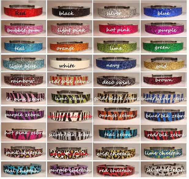 new arrive ZEBRA color Glitter headbands for girl softball headbands sparkle band 1.5*25cm