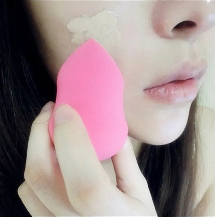 Face Bottle Gourd Sponge Smooth Pro Beauty Makeup Powder Puff Mix Colour Women Gift 60*40mm6475418