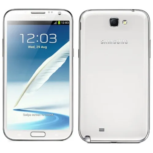 Samsung Galaxy Note II N7100 5,5 pouces Quad Core 2G 16 Go Téléphones portables remis à neuf Caméra 8.0MP GPS WiFi Android 4.1 OS Téléphone mobile DHL gratuit