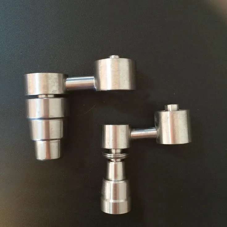 ARM Domeless Titan Nail med manlig och kvinnlig ledning 14mm 18,8mm 4 i 1 Universal GR2 Titan nagel