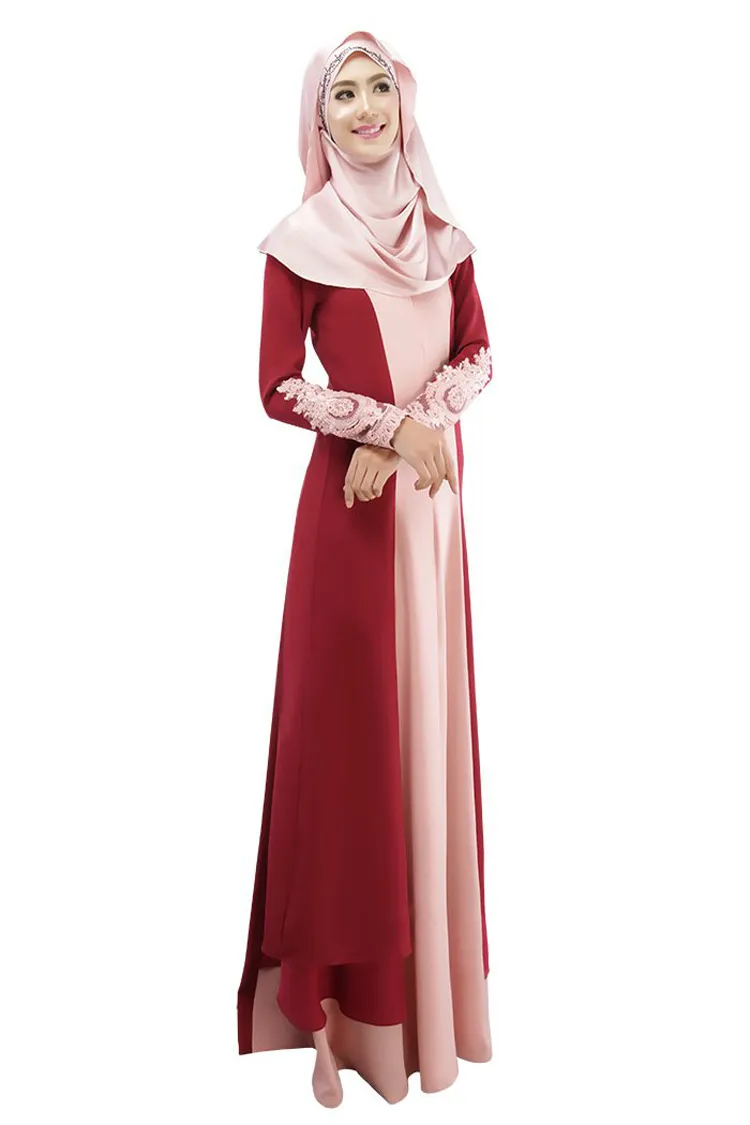 Turkish Women's Abaya Dress - Islamic Jilbabs and Abayas with Long Hijab, Perfect for Women, Featuring Imaginative Turkish Style, Long Hair, and Dubai