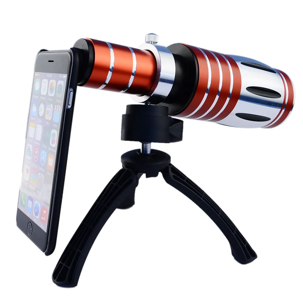 APEXEL Télescopique 50x Zoom Optique Téléphone Mobile Objectifs De Caméra  Téléobjectif Kit Avec Trépied Pour IPhone 7 Objectif De Télescope Du 157,88  €