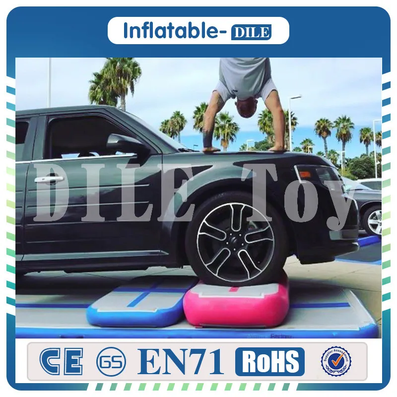 A Set Of Mini Inflatable Air Track Gym Air Tumble Track Mat For Gym Gymnastics