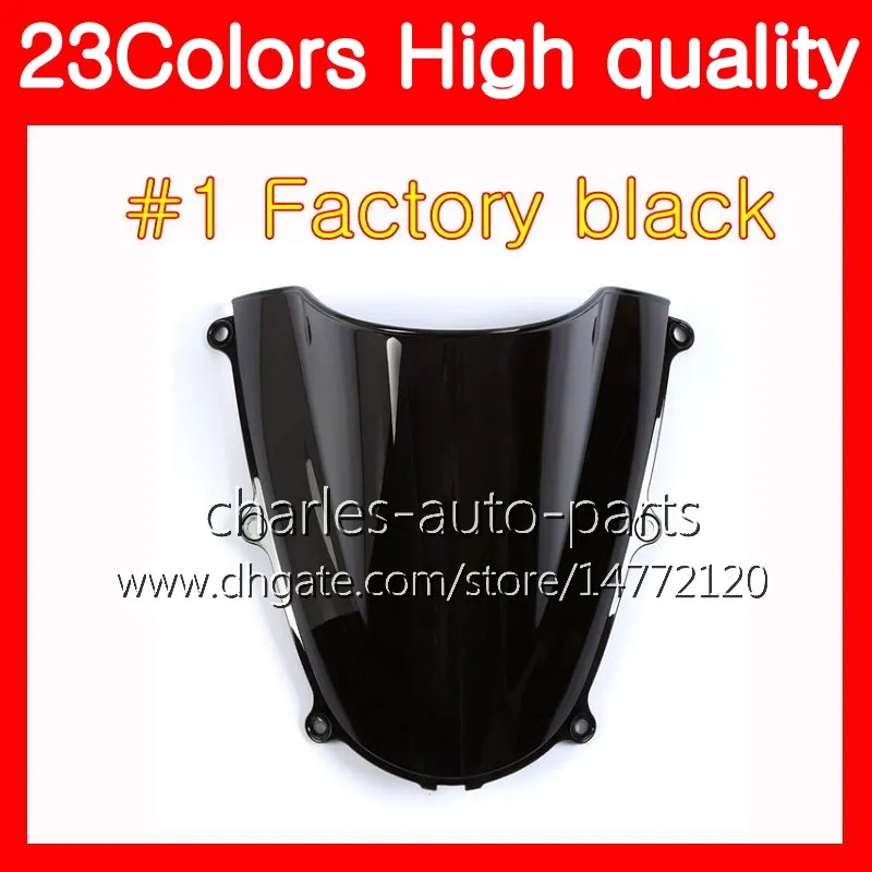 Black Smoke Windscreen For 2006-2007 Yamaha YZF R6 – Front Motorcycle Windshield, ABS Plastic