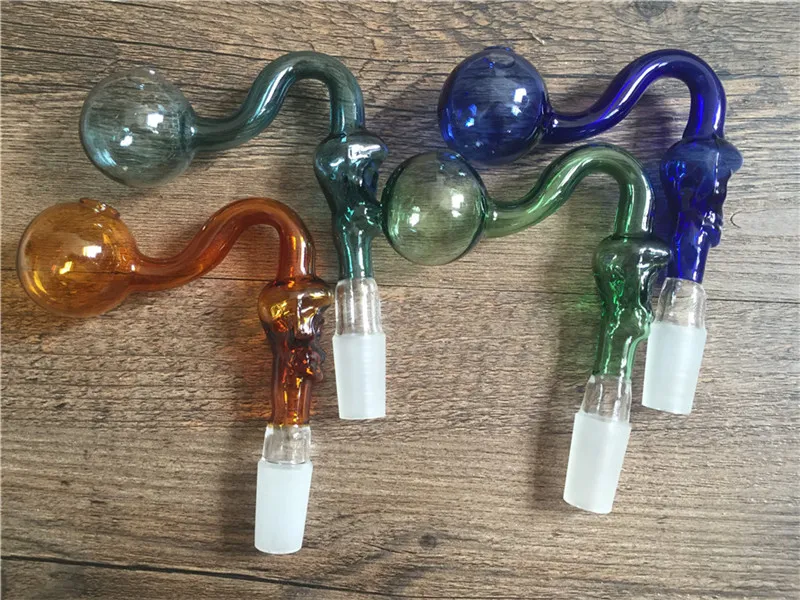 crâne verre tuyaux clous dab rig conduites d'eau eau bongs crâne shisha bol en verre pour les plates-formes pétrolières épais bol en verre coloré brûleurs à mazout