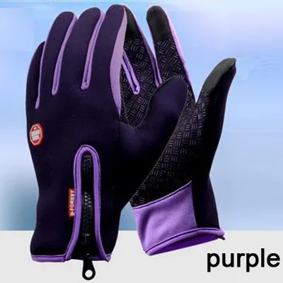 قفازات دراجة نارية شتاء Moto Glove Car Driver Guantes Darm Touch Gloves Black -30 Riding Associory339yy