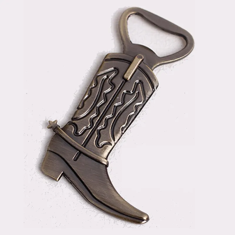 Cowboy Boot Shaped Bottle Opener European Wedding Favorit / Party Present / Köksredskap